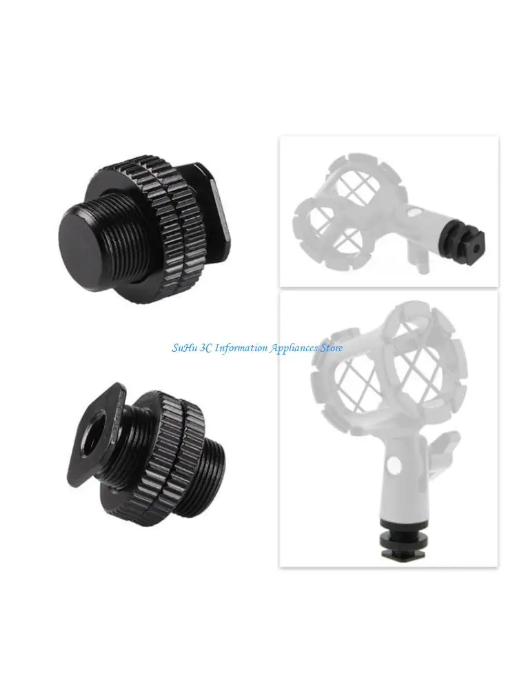 Metal Shockproof Hot shoe Adapter 5/8 to 1/4inch Screw for Camera Tripod Head
Metal Shockproof Hot shoe Adapter 5/8 to 1/4inch Screw for Camera Tripod Head