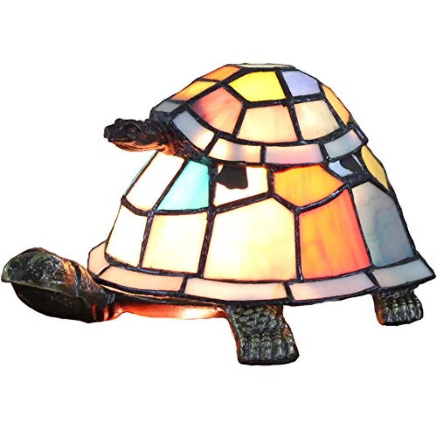 L10217 Tortoise Tiffany Style Stained Glass Accent Table Lamp for Bedside Living Room Bedroom
L10217 Tortoise Tiffany Style Stained Glass Accent Table Lamp for Bedside Living Room Bedroom