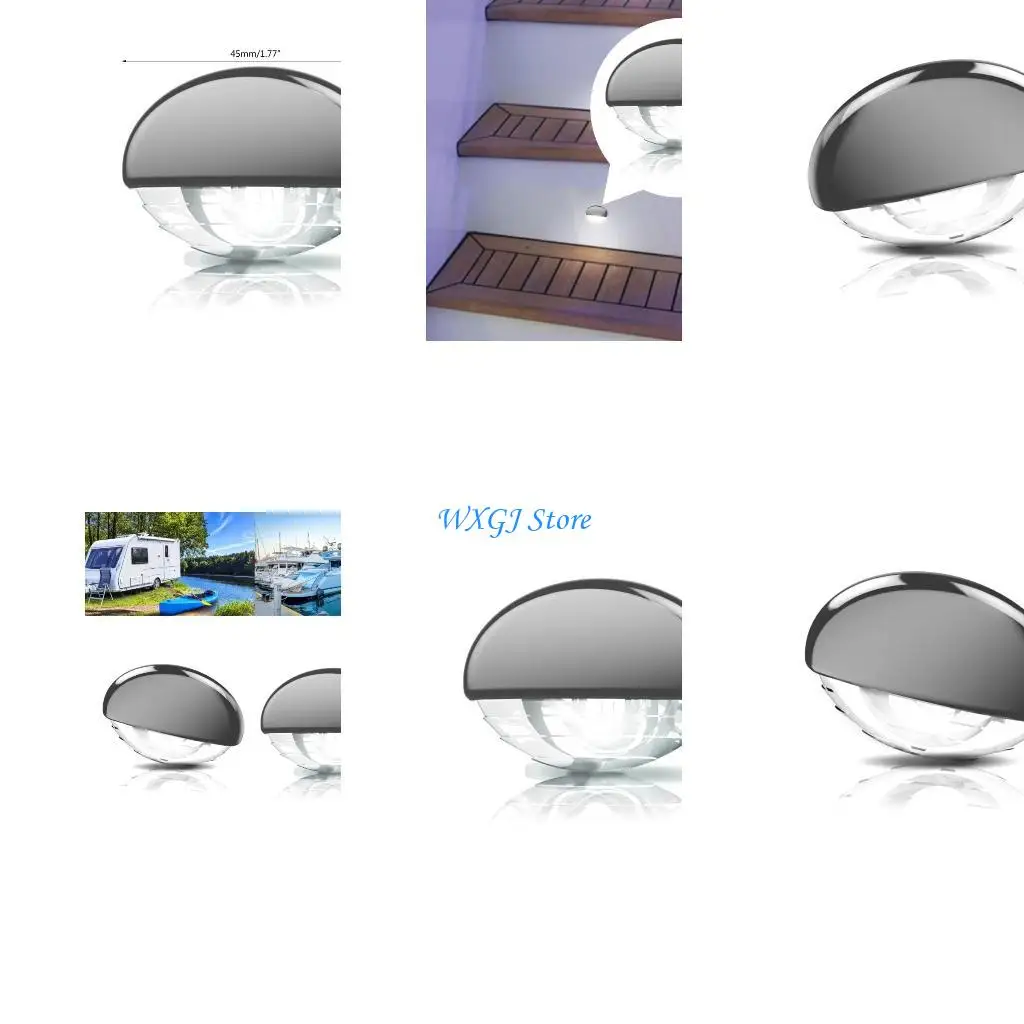 37JE Ships Watercraft Trailer Stair Lamp Yacht Cabin Deck Walkway Courtesy Step Light
37JE Ships Watercraft Trailer Stair Lamp Yacht Cabin Deck Walkway Courtesy Step Light