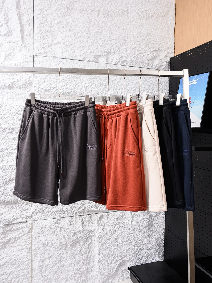 American Casual Cotton Knitted Loop Men's Retro Embroidery Skin-friendly Breathable Five-Part Shorts Youth Vitality Style
American Casual Cotton Knitted Loop Men's Retro Embroidery Skin-friendly Breathable Five-Part Shorts Youth Vitality Style