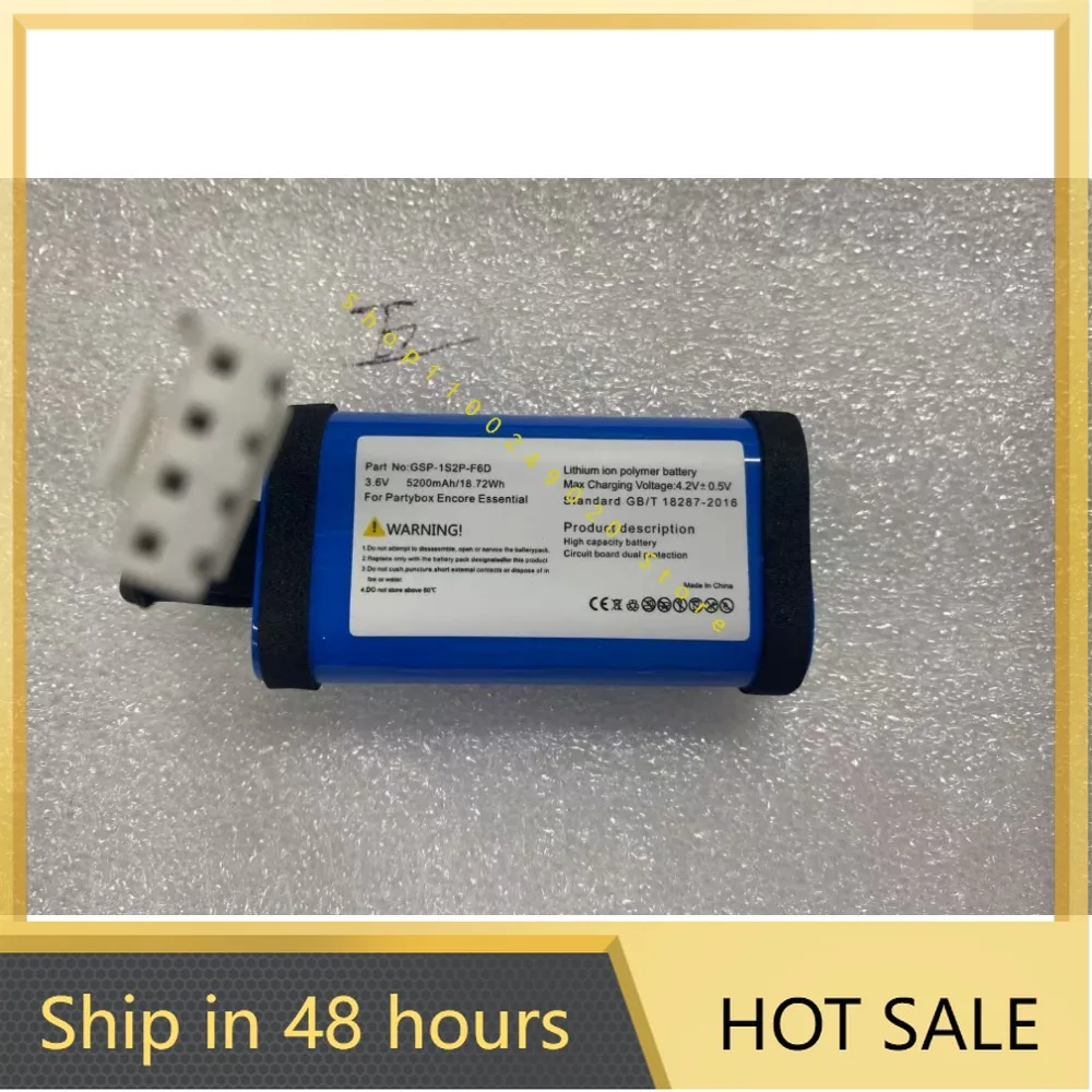2025 GSP-1S2P-F6D Battery 5200mAh For partybox Encore Essential Mobile Phone Batteries
2025 GSP-1S2P-F6D Battery 5200mAh For partybox Encore Essential Mobile Phone Batteries
