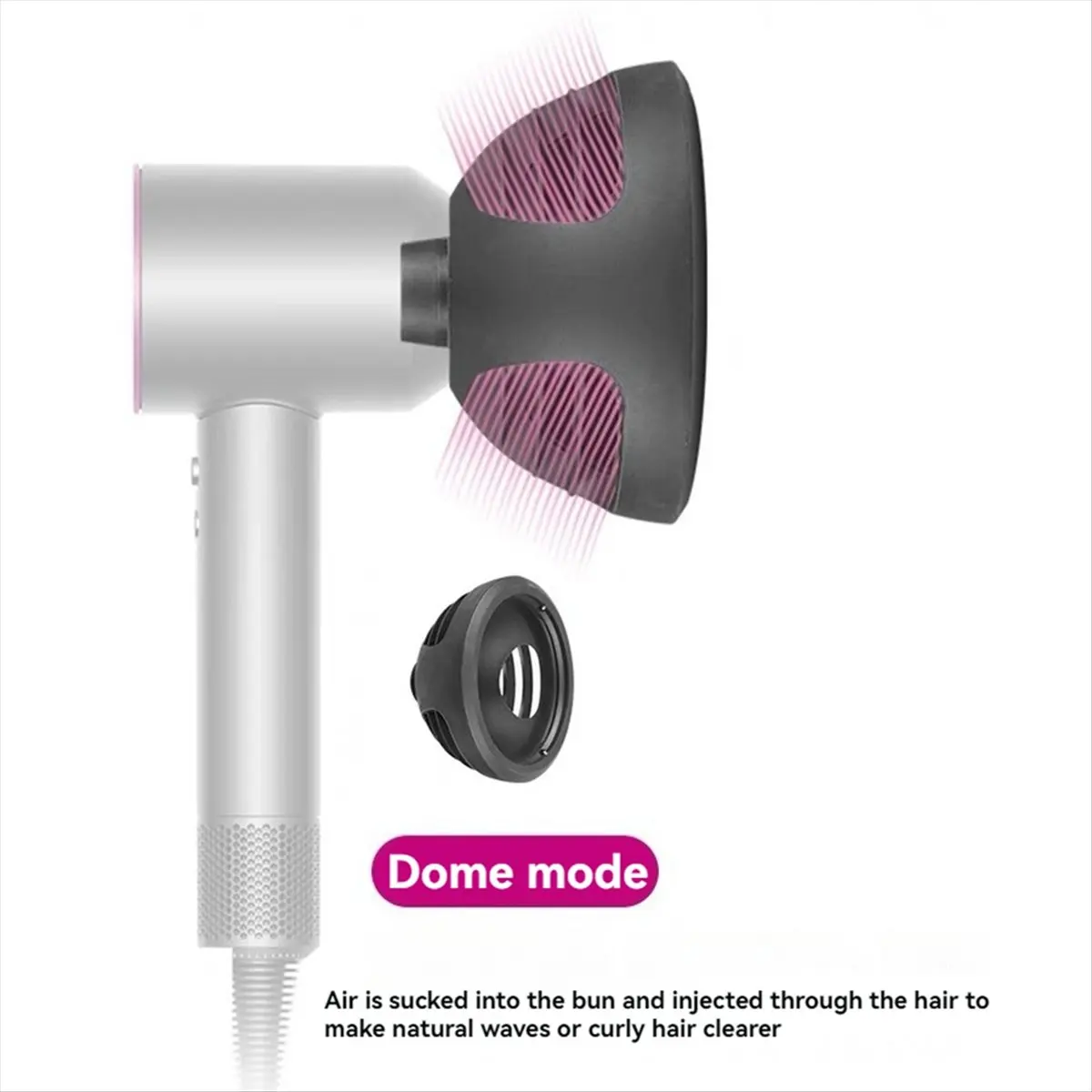 T70C! Diffuser Attachment for Dyson Hair Dryer HD16 Wave+Curl Dual Purpose Diffuser Styling Nozzle Styling Tool Set A
T70C! Diffuser Attachment for Dyson Hair Dryer HD16 Wave+Curl Dual Purpose Diffuser Styling Nozzle Styling Tool Set A