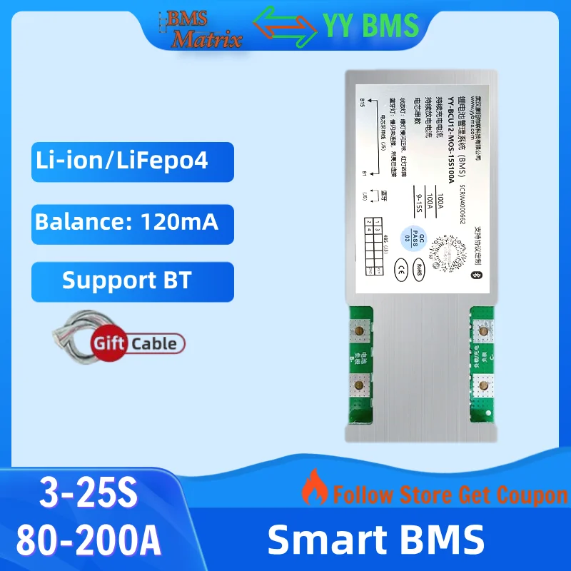 3-25S smart BMS Li-ion powerbank 3S 4S lifepo4 200A 10S 36V 48V 72V 18650 with Bluetooth 16S 60V 100A RS485 with Balance EBIKE
3-25S smart BMS Li-ion powerbank 3S 4S lifepo4 200A 10S 36V 48V 72V 18650 with Bluetooth 16S 60V 100A RS485 with Balance EBIKE
