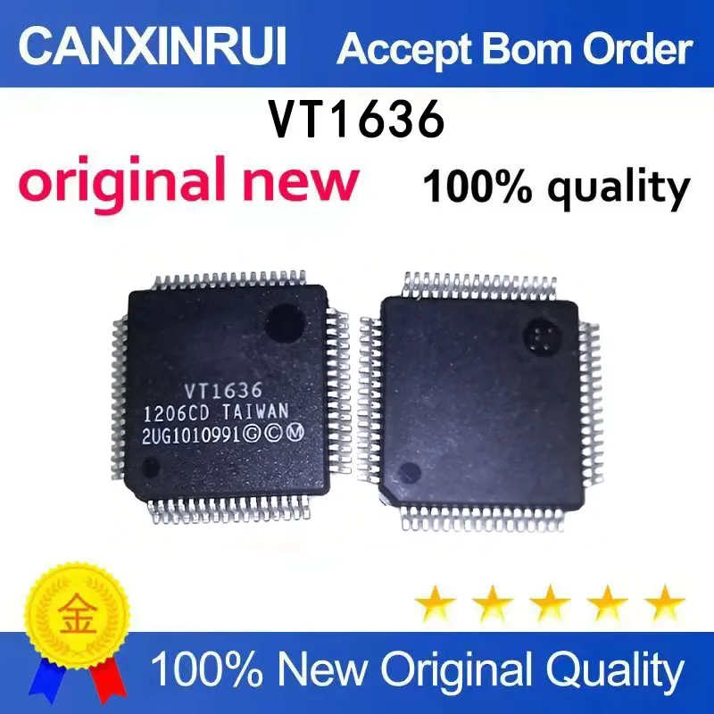 (5-100 pieces)Brand new original VT1636 1636 TQFP64 spot chip IC
(5-100 pieces)Brand new original VT1636 1636 TQFP64 spot chip IC