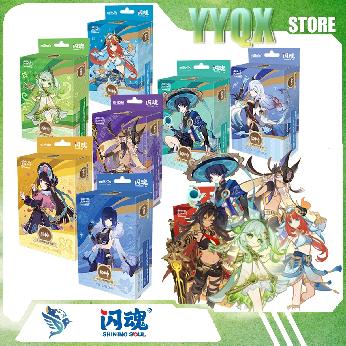 Shiningsoul 2026 New Genius Invokation TCG Collection Card Periphery Board Game Toy Game Surprise Gift Ornament Anime Rare
Shiningsoul 2026 New Genius Invokation TCG Collection Card Periphery Board Game Toy Game Surprise Gift Ornament Anime Rare