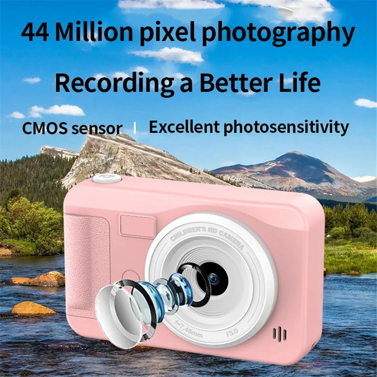 Цифровая камера A45U 4K, 44 мегапикселя, HD-фотография, CCD, дорожная карманная камера для селфи, студенческая камера для селфи, белая
Цифровая камера A45U 4K, 44 мегапикселя, HD-фотография, CCD, дорожная карманная камера для селфи, студенческая камера для селфи, белая