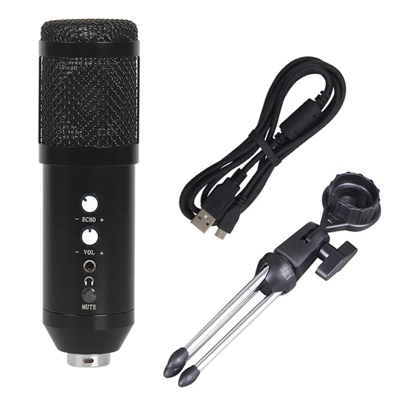 A86Z-USB Computer Condenser Microphone Recording Live Equipment Microphone For Laptop Desktop PC
A86Z-USB Computer Condenser Microphone Recording Live Equipment Microphone For Laptop Desktop PC