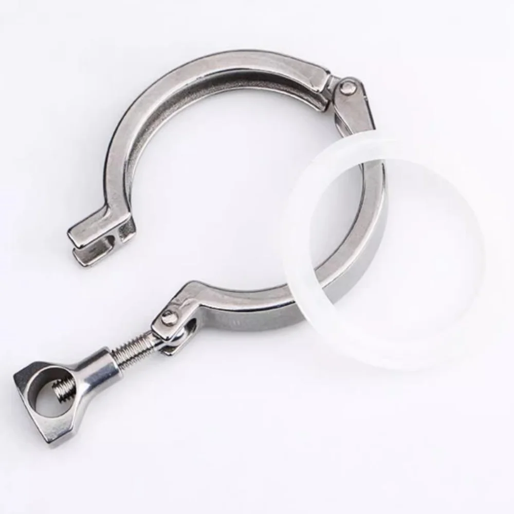 Наконечник Tri-Clamp 50,5 мм + прокладка Si, санитарный зажим для быстрой установки, набор силиконовых прокладок, хомут для труб из нержавеющей стали 304
Наконечник Tri-Clamp 50,5 мм + прокладка Si, санитарный зажим для быстрой установки, набор силиконовых прокладок, хомут для труб из нержавеющей стали 304