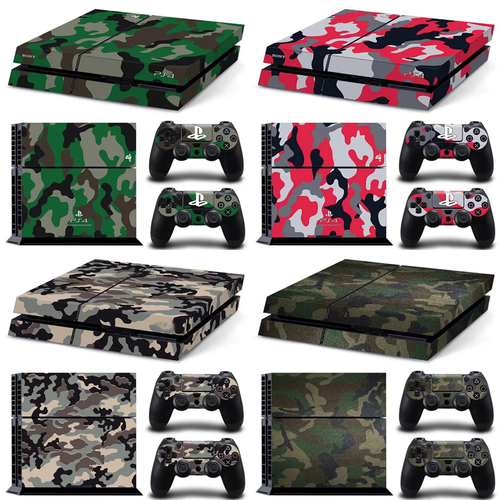 Цифровая камуфляжная оболочка для PS4, военная тактическая тема, защита от пузырьков, ПВХ и устойчивое к царапинам матовое покрытие, консоль + набор контроллеров
Цифровая камуфляжная оболочка для PS4, военная тактическая тема, защита от пузырьков, ПВХ и устойчивое к царапинам матовое покрытие, консоль + набор контроллеров