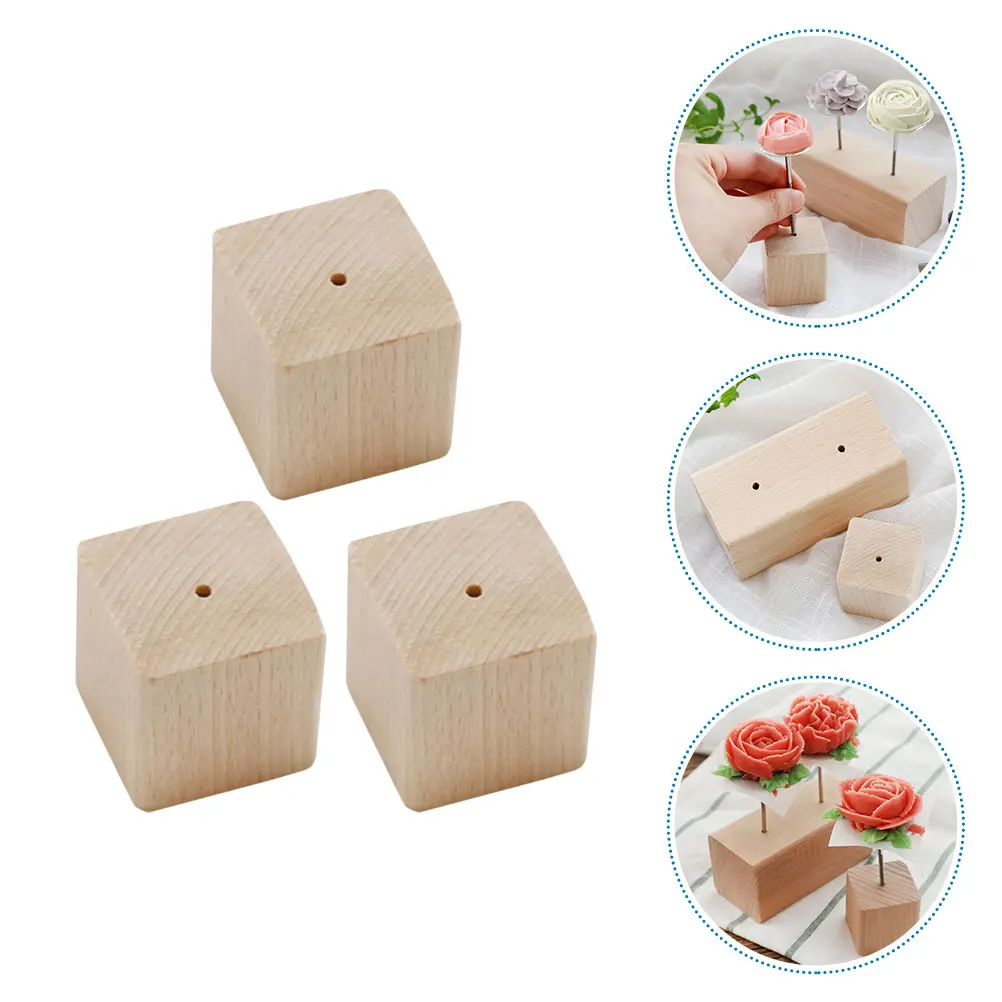 3pcs Flower Nail Base Wood Baking Display Stand Smooth Surface Sturdy Cake Decorating Tool Safe Natural Practical Gift
3pcs Flower Nail Base Wood Baking Display Stand Smooth Surface Sturdy Cake Decorating Tool Safe Natural Practical Gift