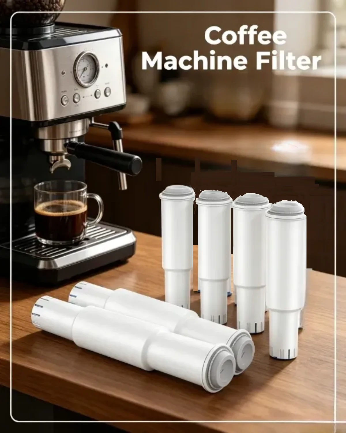 Coffee Water Filter Replacement 6 Pack for Clearyl White 64553 7520 60209 68739 62911 F7 F8 Z5 C1000/ C3000 S7/ S9
Coffee Water Filter Replacement 6 Pack for Clearyl White 64553 7520 60209 68739 62911 F7 F8 Z5 C1000/ C3000 S7/ S9