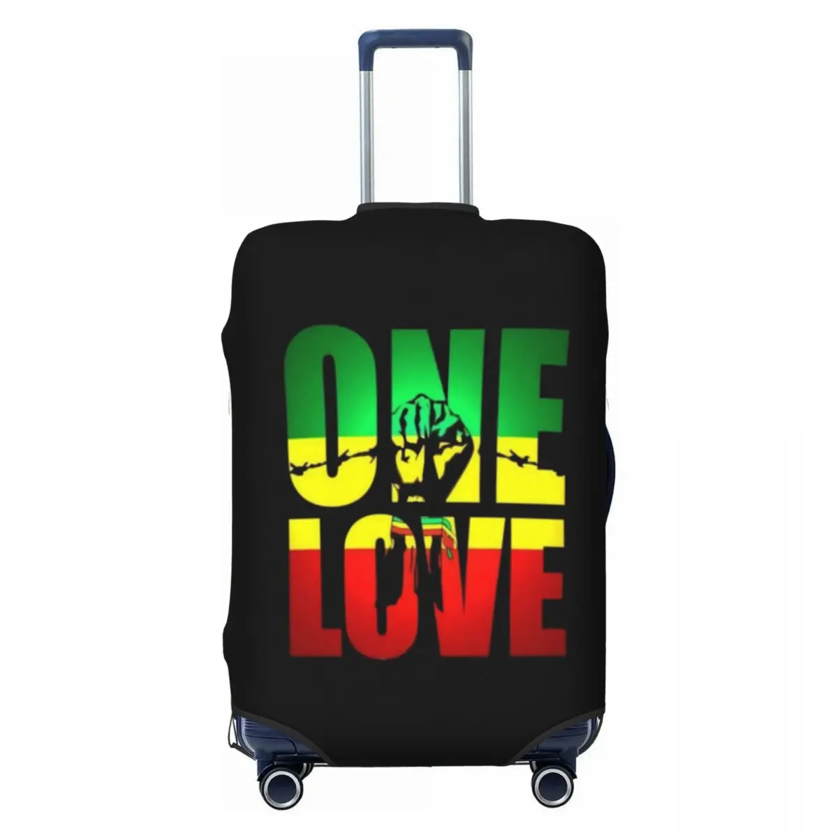 Custom Cute One Love Jamaica Reggae Luggage Cover Protector Washable Travel Suitcase Covers
Custom Cute One Love Jamaica Reggae Luggage Cover Protector Washable Travel Suitcase Covers