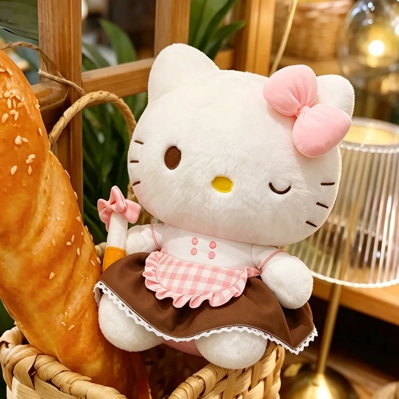 Sanrio Large size Kawaii Chef Hello Kitty Plush Toy with Apron & Hat, Soft Sanrio KT Cat Stuffed Doll, Cute Kitchen Decor Gift
Sanrio Large size Kawaii Chef Hello Kitty Plush Toy with Apron & Hat, Soft Sanrio KT Cat Stuffed Doll, Cute Kitchen Decor Gift