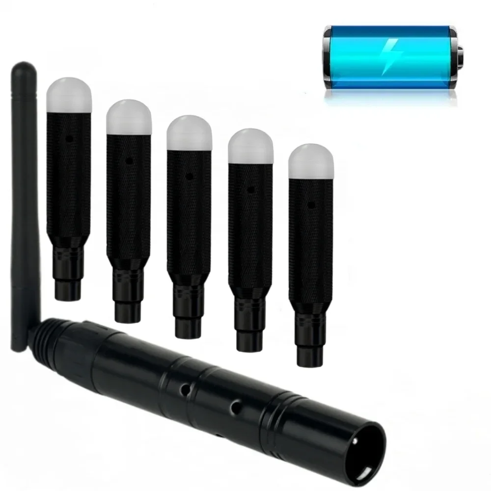 2025New 6Pcs DMX Wireless, 2.4G DMX 512 1 Male Transmitter & 5 Female Receivers Short version for Stage PAR Party Light
2025New 6Pcs DMX Wireless, 2.4G DMX 512 1 Male Transmitter & 5 Female Receivers Short version for Stage PAR Party Light