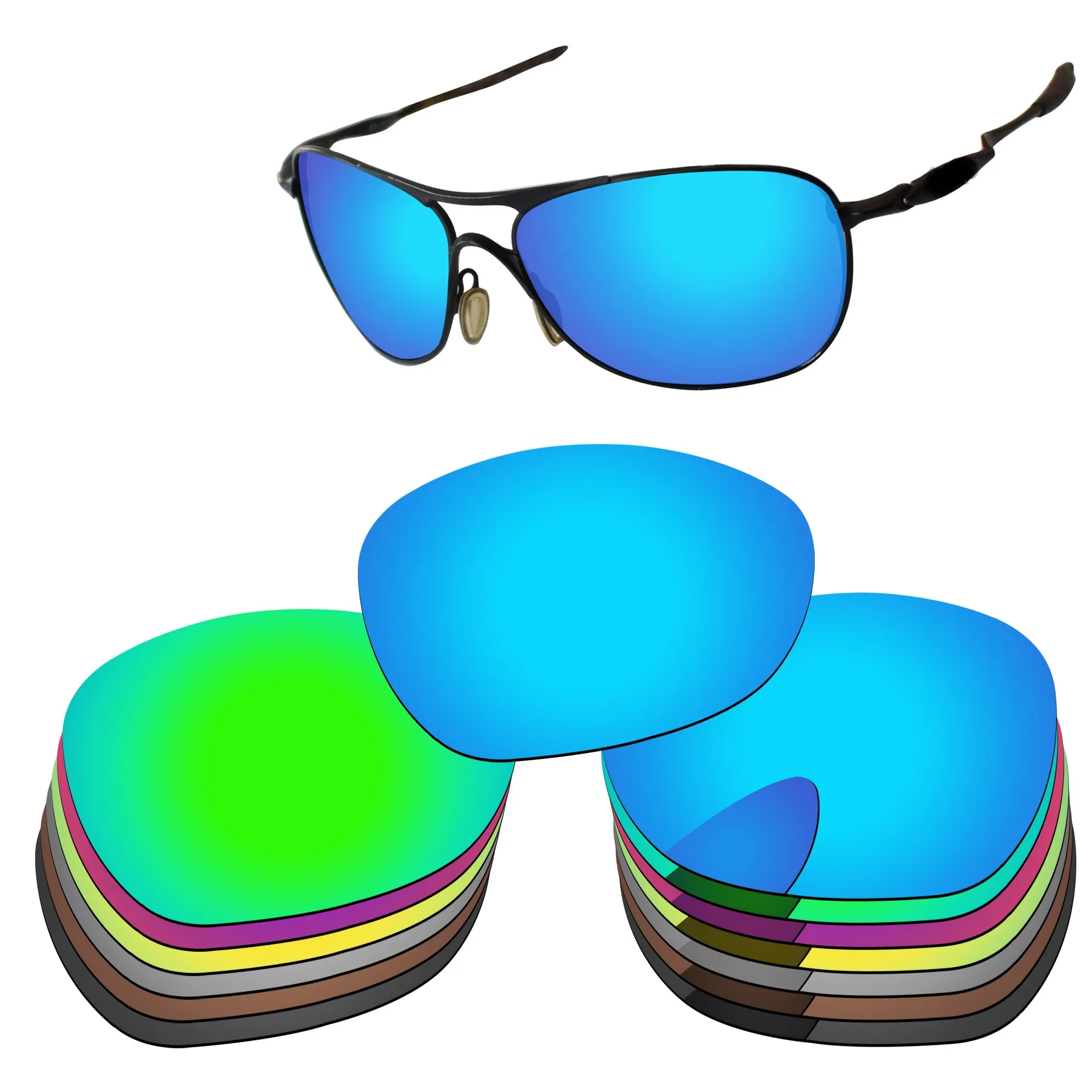 Bsymbo POLARIZED Replacement Lenses for-Oakley Crosshair New 2012 Sunglasses 100% UVA & UVB Protection - Multiple Options
Bsymbo POLARIZED Replacement Lenses for-Oakley Crosshair New 2012 Sunglasses 100% UVA & UVB Protection - Multiple Options