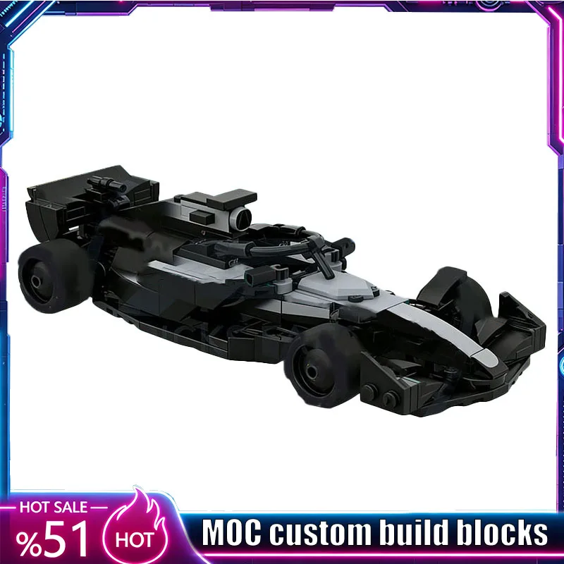 NEW 300 Parts Technical Open Wheel Racing Vehicle MOC Custom Building Blocks DIY Assembly Toy Collection Creative Popular Gift
NEW 300 Parts Technical Open Wheel Racing Vehicle MOC Custom Building Blocks DIY Assembly Toy Collection Creative Popular Gift