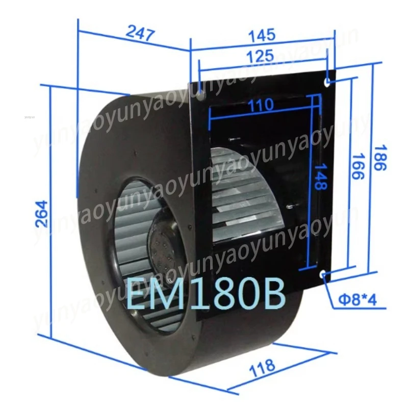 Quiet External Rotor Centrifugal Fan, High Efficiency Ventilation Blower with Copper Motor
Quiet External Rotor Centrifugal Fan, High Efficiency Ventilation Blower with Copper Motor