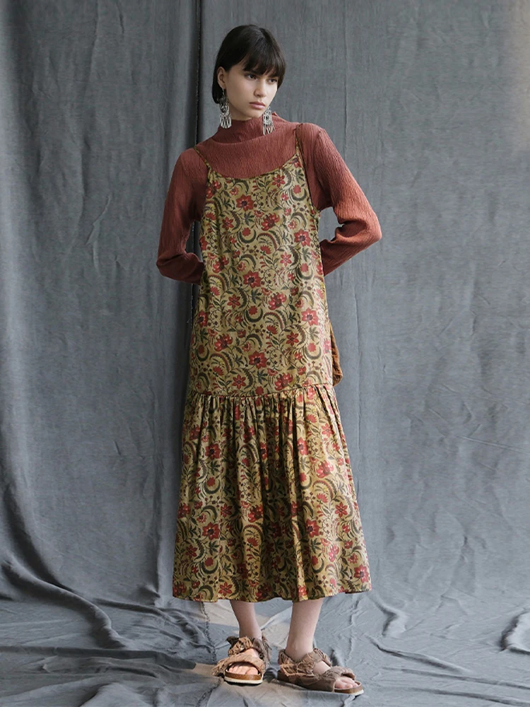 Retro Sle Pure Cotton ter Dr Floral Long Fi Tail Skirt Spring Summer Women's Faion High Waist Vest Sle Dr
Retro Sle Pure Cotton ter Dr Floral Long Fi Tail Skirt Spring Summer Women's Faion High Waist Vest Sle Dr