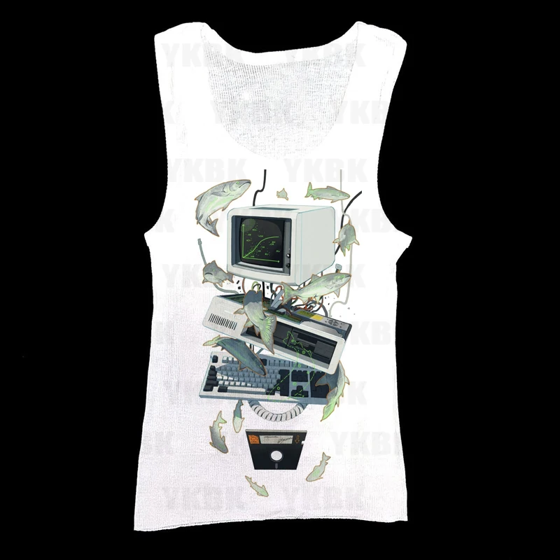 Y2k style cute Women Sleeveless baby Tank Top 2000s Print Anime Punk Cool Girl Casual Short Vest Tee Cool Street Fashion Gothic
Y2k style cute Women Sleeveless baby Tank Top 2000s Print Anime Punk Cool Girl Casual Short Vest Tee Cool Street Fashion Gothic