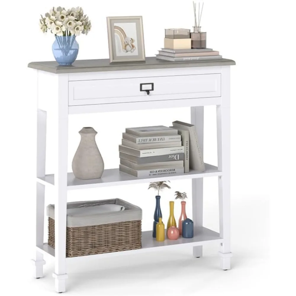 30 Inch Console Table for Entryway, Narrow Entry Table for Living Room Entryway Home w/Drawer and Bottom Shelf
30 Inch Console Table for Entryway, Narrow Entry Table for Living Room Entryway Home w/Drawer and Bottom Shelf