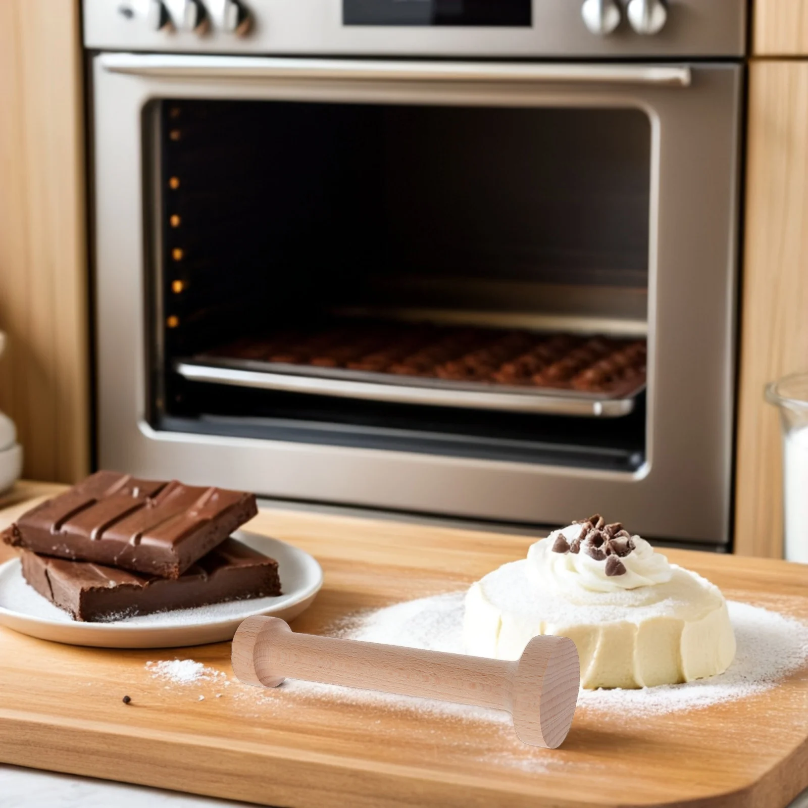 Double Side Tart Mold Wooden Egg Tart Presser Baking Tool For Pastry Cake Cookie Shaping Dessert Making Kitchen Baking
Double Side Tart Mold Wooden Egg Tart Presser Baking Tool For Pastry Cake Cookie Shaping Dessert Making Kitchen Baking