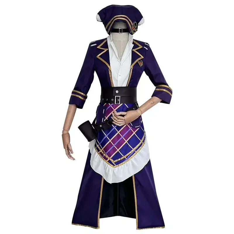 Hot Bartender Survivors Trench Uniform Game Identity V Barmaid Demi Bourbon Cosplay Costume Wig Halloween Carnival Suit2025
Hot Bartender Survivors Trench Uniform Game Identity V Barmaid Demi Bourbon Cosplay Costume Wig Halloween Carnival Suit2025