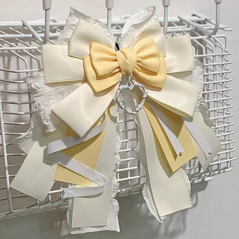 Backpack Bow Pendant Versatile Ribbon Pin Lolita Pain Packaging Ornament
Backpack Bow Pendant Versatile Ribbon Pin Lolita Pain Packaging Ornament