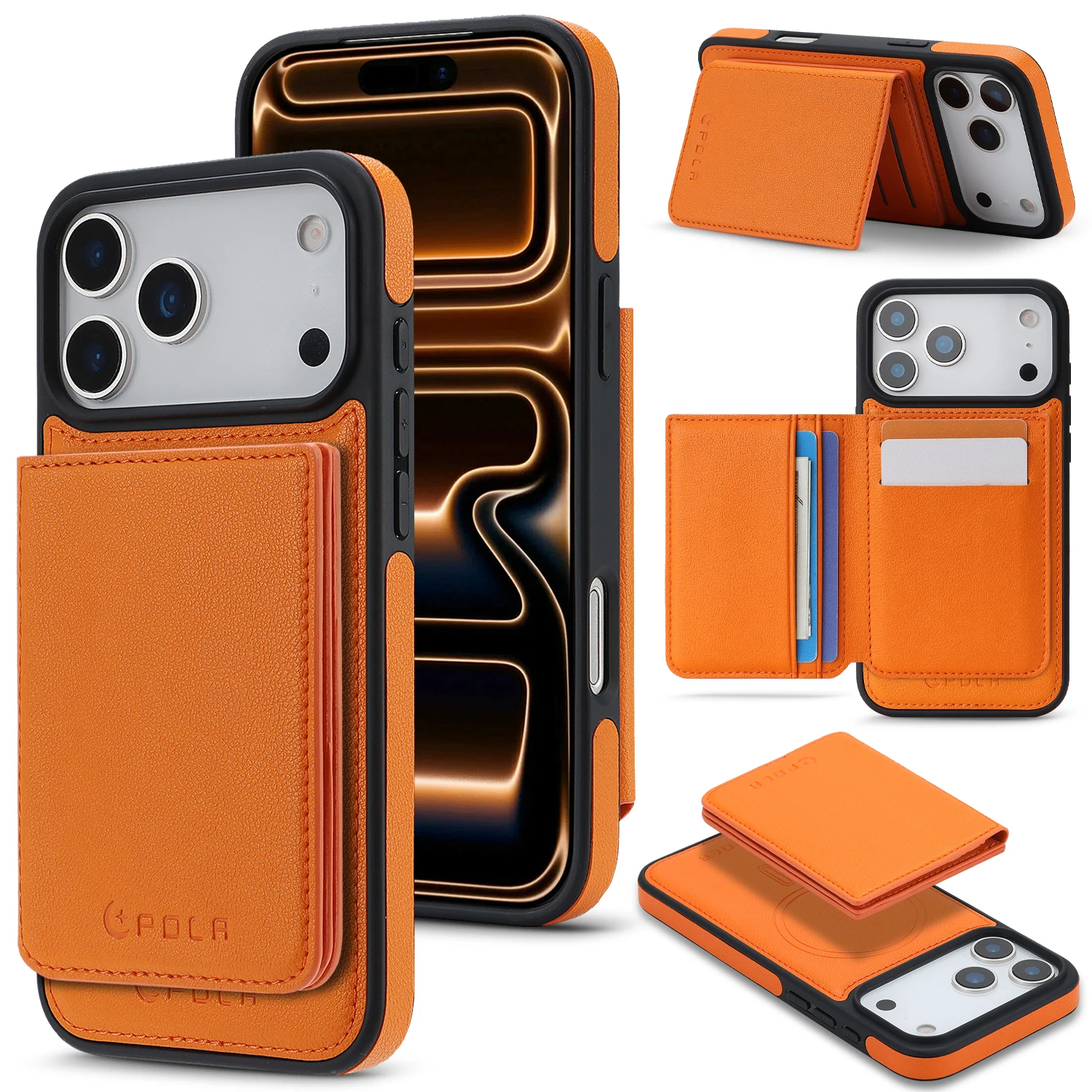 2 in 1 Detachable Magnetic Card Holder Leather Phone Case for iPhone 17 Pro max 16 15 14 13 Shockproof For Magsafe Stand Cover
2 in 1 Detachable Magnetic Card Holder Leather Phone Case for iPhone 17 Pro max 16 15 14 13 Shockproof For Magsafe Stand Cover