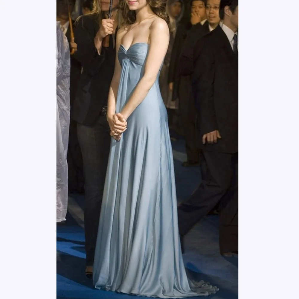 Chic Sweetheart Evening Dress Sleeveless Draped A Line Prom Gown Floor Length Special Occasion Banquet Red Carpet Gowns Women
Chic Sweetheart Evening Dress Sleeveless Draped A Line Prom Gown Floor Length Special Occasion Banquet Red Carpet Gowns Women