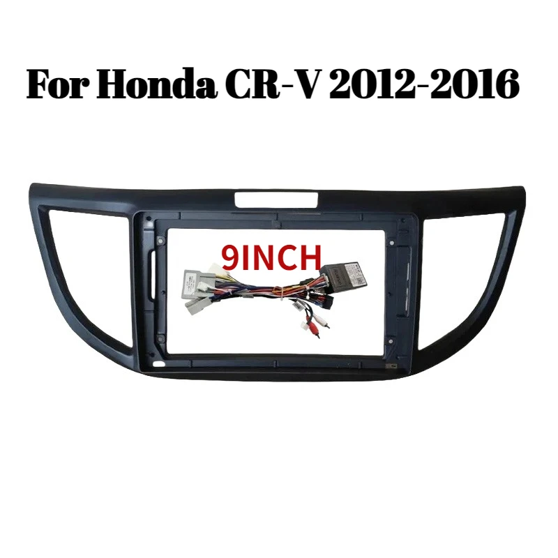 9-дюймовый адаптер для фасции автомобильной рамы с декодером коробки Canbus для Honda CR-V 2012-2016 | Комплект панели управления приборной панелью Android-радио
9-дюймовый адаптер для фасции автомобильной рамы с декодером коробки Canbus для Honda CR-V 2012-2016 | Комплект панели управления приборной панелью Android-радио