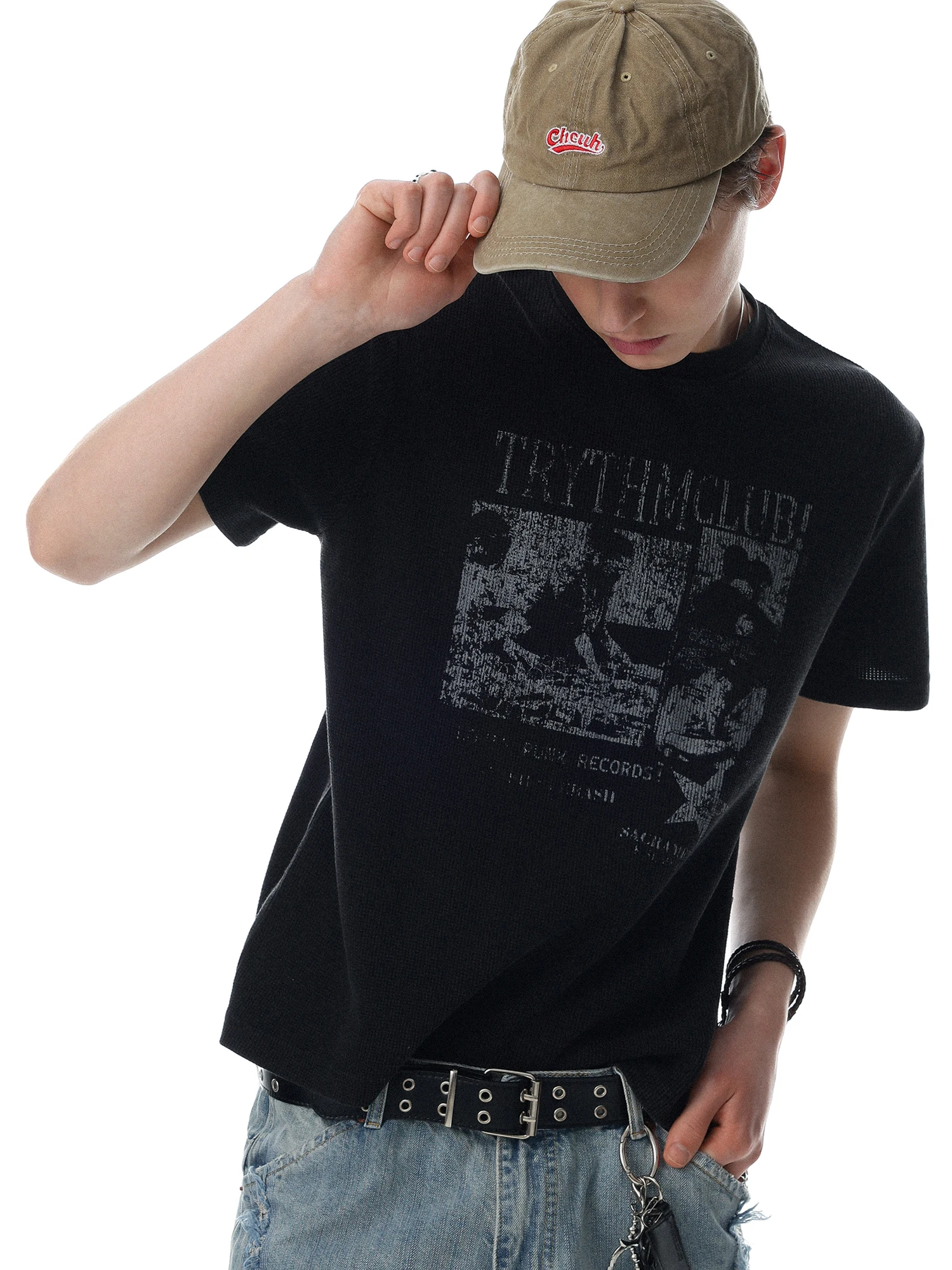 Loose Fit Rockabilly Style Short Sleeve T-Shirt Men's Casual Wear High Street Fashion Couple's Matching Cotton Tee
Loose Fit Rockabilly Style Short Sleeve T-Shirt Men's Casual Wear High Street Fashion Couple's Matching Cotton Tee