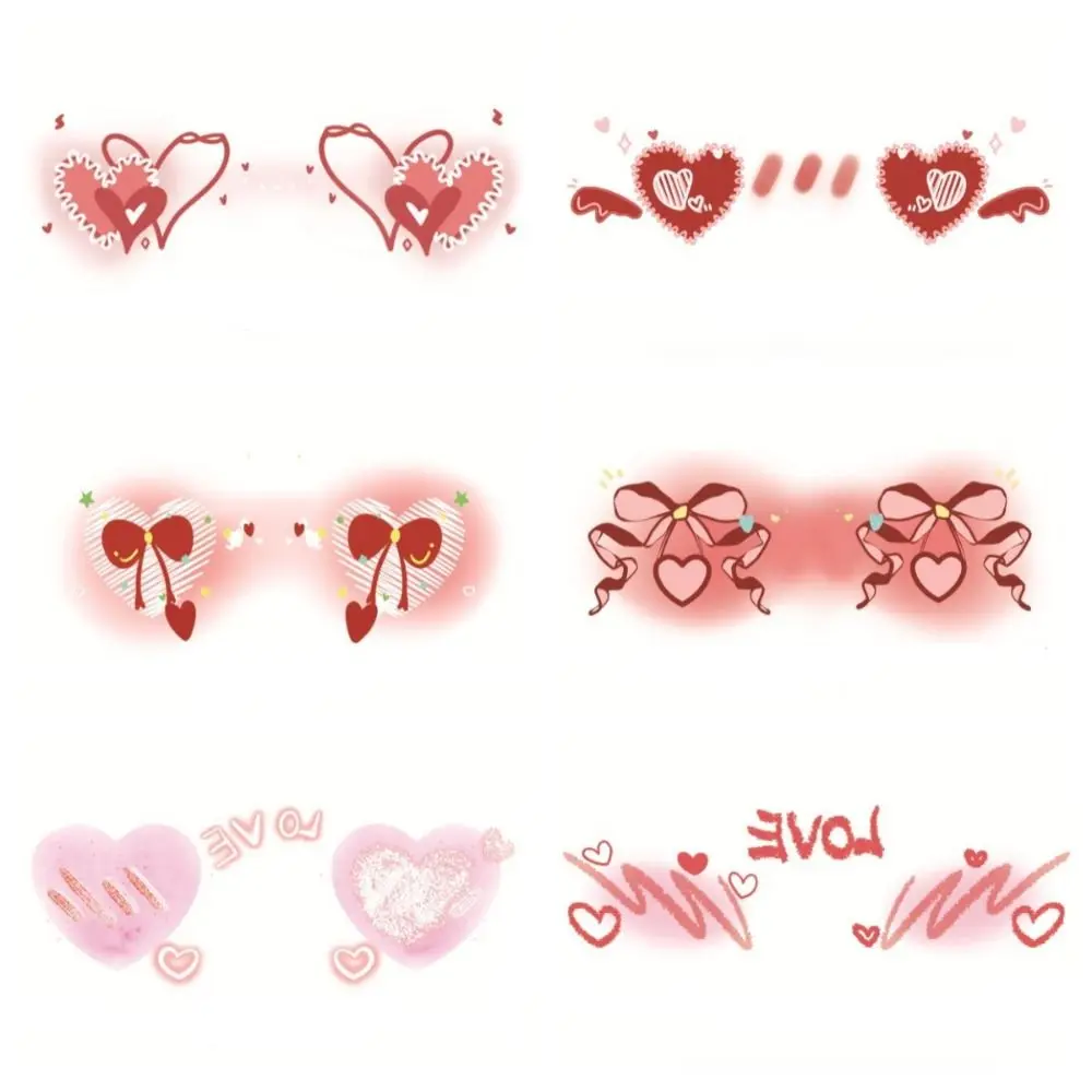 6Pcs Pink Valentine Tattoos Love Convenient Face Temporary Tattoo Long Lasting Freckle Makeup Couple Face Tattoo Couple
6Pcs Pink Valentine Tattoos Love Convenient Face Temporary Tattoo Long Lasting Freckle Makeup Couple Face Tattoo Couple