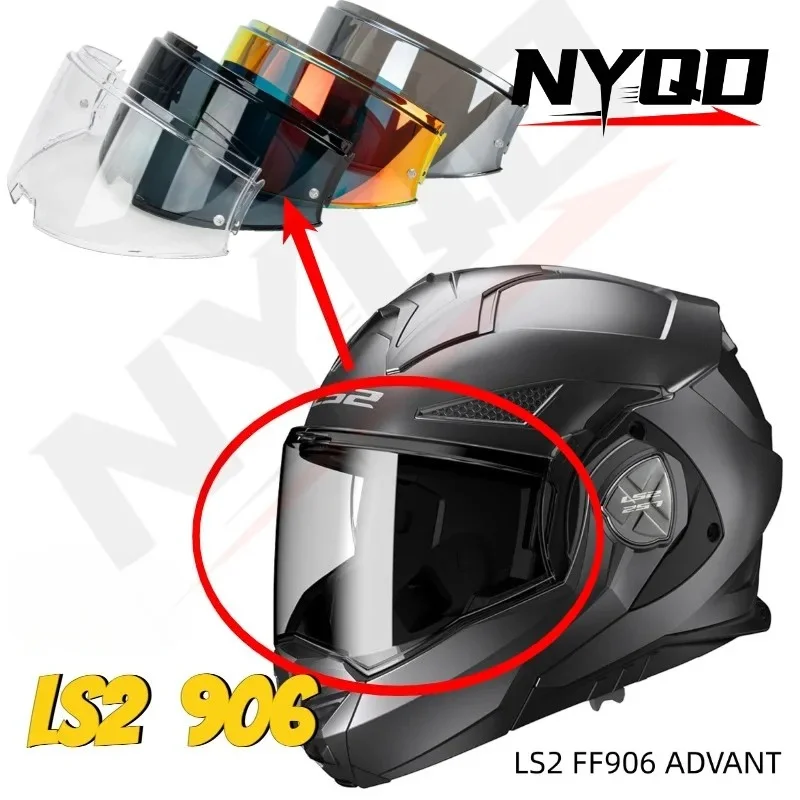 LS2 FF906HelmetLens LS2 ADVANT Flip UPHelmet Electroplated Gold Visors Day and Night HD Windshield Motorcycle Helmet Accessories
LS2 FF906HelmetLens LS2 ADVANT Flip UPHelmet Electroplated Gold Visors Day and Night HD Windshield Motorcycle Helmet Accessories