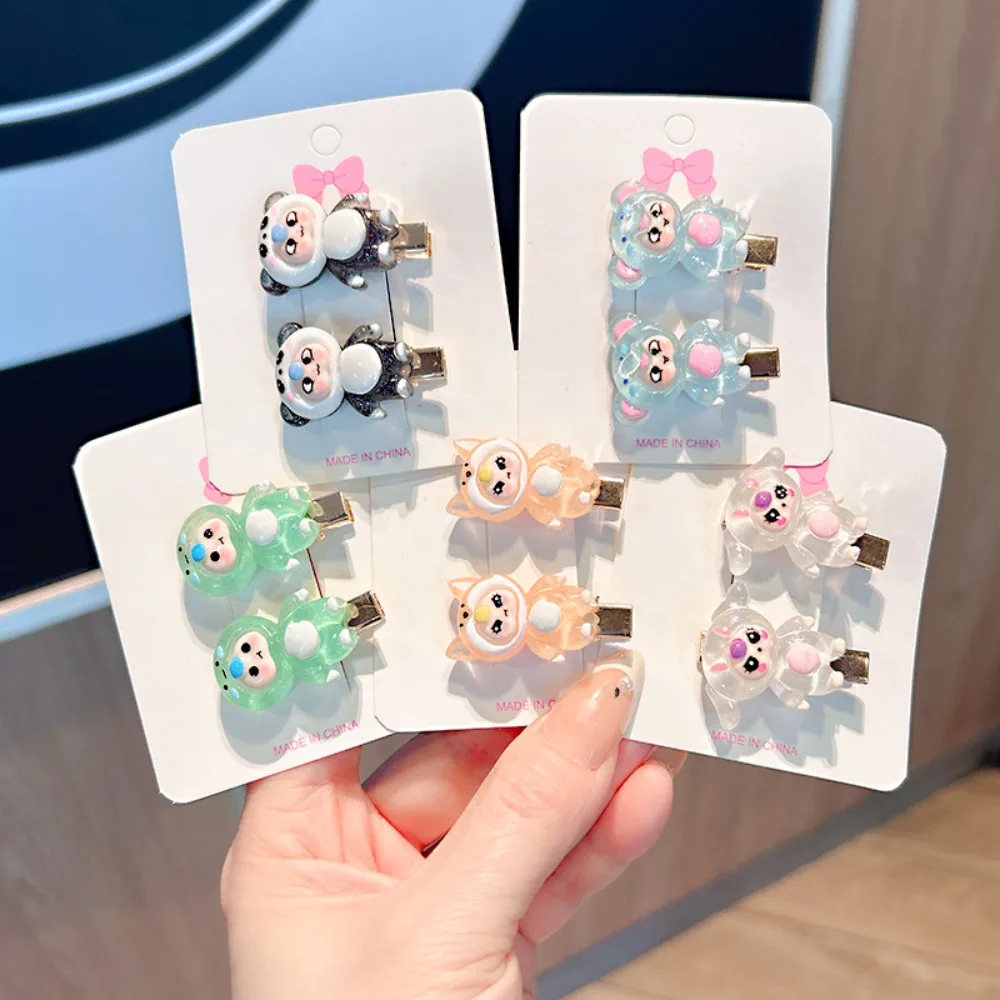 2pcs/set Cartoon Trendy Doll Hairpin Girl Student Cute Bangs Side Duckbill Clip Hair Accessories
2pcs/set Cartoon Trendy Doll Hairpin Girl Student Cute Bangs Side Duckbill Clip Hair Accessories