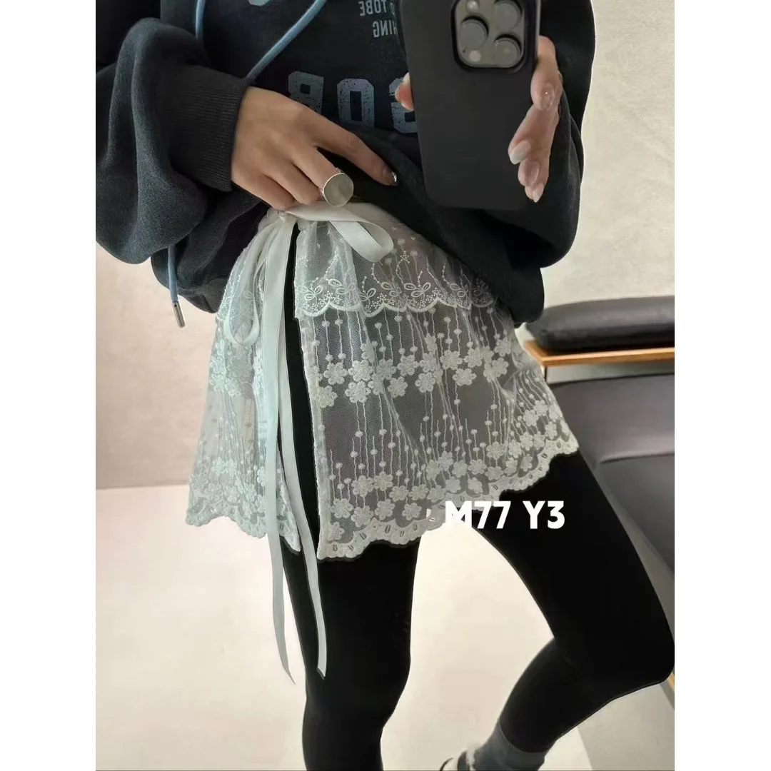 Кружевная юбка с высокой талией, женская модная юбка из полиэфирного волокна с вышивкой, тонкая утягивающая попка, закрывающая ягодицы
Кружевная юбка с высокой талией, женская модная юбка из полиэфирного волокна с вышивкой, тонкая утягивающая попка, закрывающая ягодицы