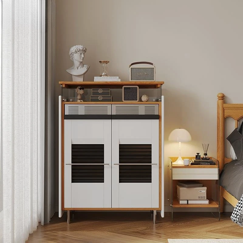 New shoe cabinet, locker, high-end shoe cabinet, medieval Bauhaus solid wood cabinet
New shoe cabinet, locker, high-end shoe cabinet, medieval Bauhaus solid wood cabinet