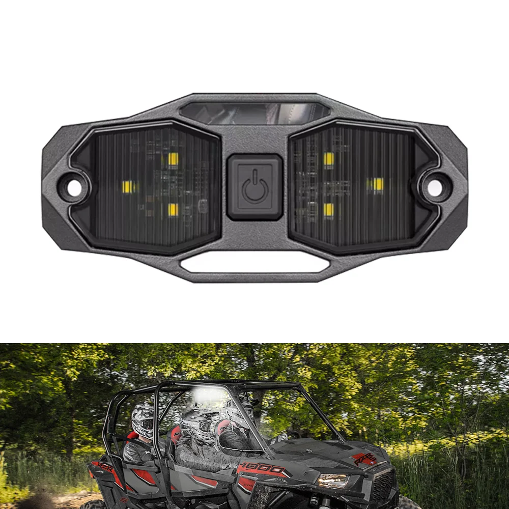 UTV Vehicle Cab Dome LED Light White Bright Waterproof for Polaris RZR Ranger Can-Am Maverick Defender 12V DC Power
UTV Vehicle Cab Dome LED Light White Bright Waterproof for Polaris RZR Ranger Can-Am Maverick Defender 12V DC Power