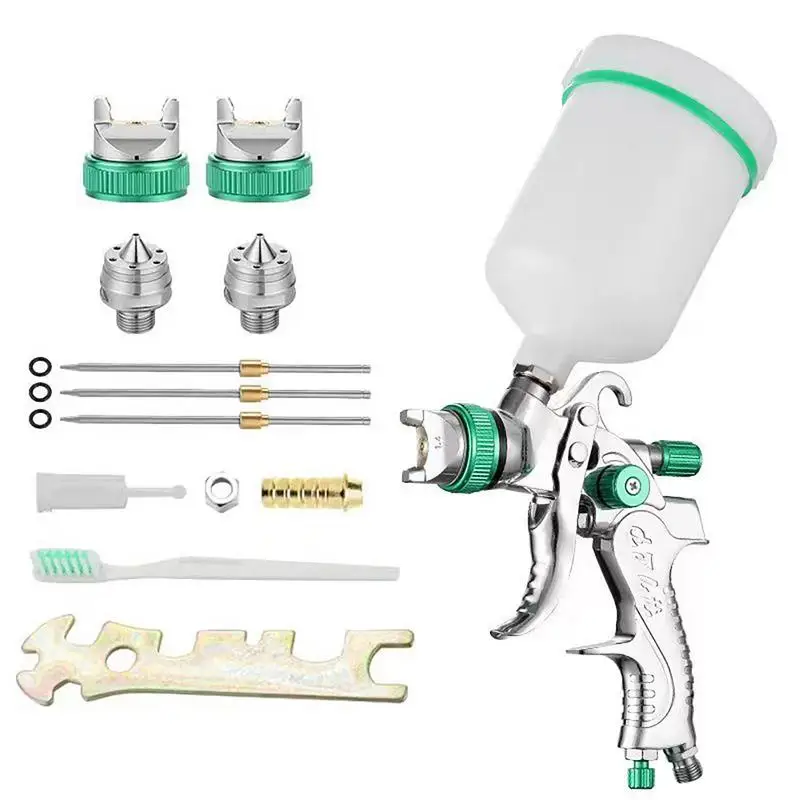 Cabinet Paint Sprayer HVLP Automotive Sprayer Kit Coatings Spraying Device With Replaceable 1.4/1.7/2.0mm Nozzles 600ml
Cabinet Paint Sprayer HVLP Automotive Sprayer Kit Coatings Spraying Device With Replaceable 1.4/1.7/2.0mm Nozzles 600ml