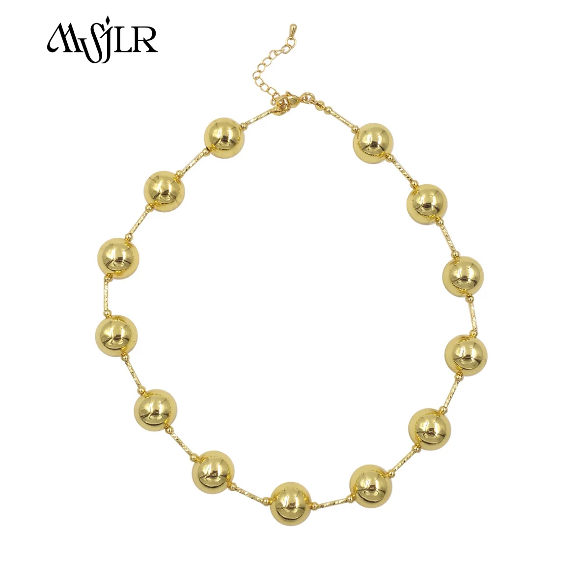 MVN075 2024 Round Ball Design Gold Plated Necklace Fashion Light Luxury Beautiful Jewelry Hot Sale Recommendation
MVN075 2024 Round Ball Design Gold Plated Necklace Fashion Light Luxury Beautiful Jewelry Hot Sale Recommendation