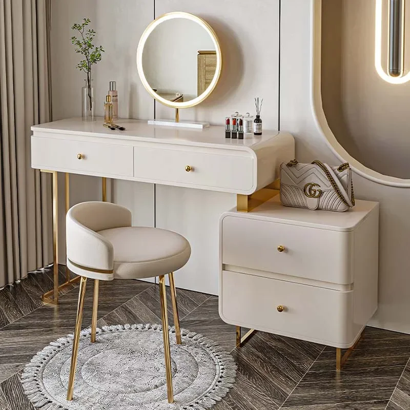 Storage Bedroom Dresser Luxury Modern Desings Drawer Mirror Dressing Table Makeup Wooden Coiffeuse De Chambre Dresser Furniture
Storage Bedroom Dresser Luxury Modern Desings Drawer Mirror Dressing Table Makeup Wooden Coiffeuse De Chambre Dresser Furniture