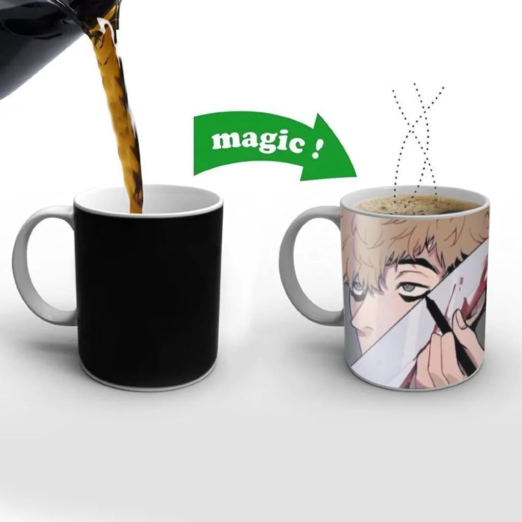 Killing Stalking Anime Movie Friends Birthday Gifts Color Changing Magic Ceramic Creative Coffee Mugs Tea Cups
Killing Stalking Anime Movie Friends Birthday Gifts Color Changing Magic Ceramic Creative Coffee Mugs Tea Cups