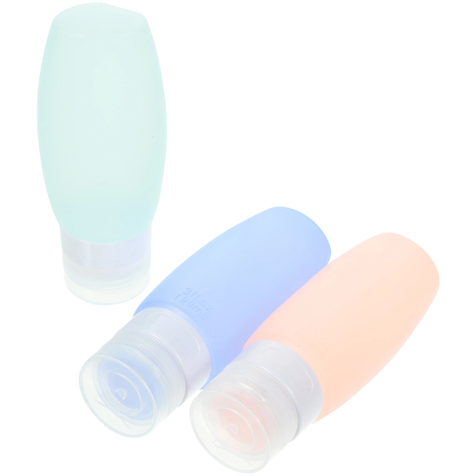 3pcs Travel Bottles Refillable Shampoo Containers Portable Silicone Body Lotion Toiletries Leakproof Small Size
3pcs Travel Bottles Refillable Shampoo Containers Portable Silicone Body Lotion Toiletries Leakproof Small Size