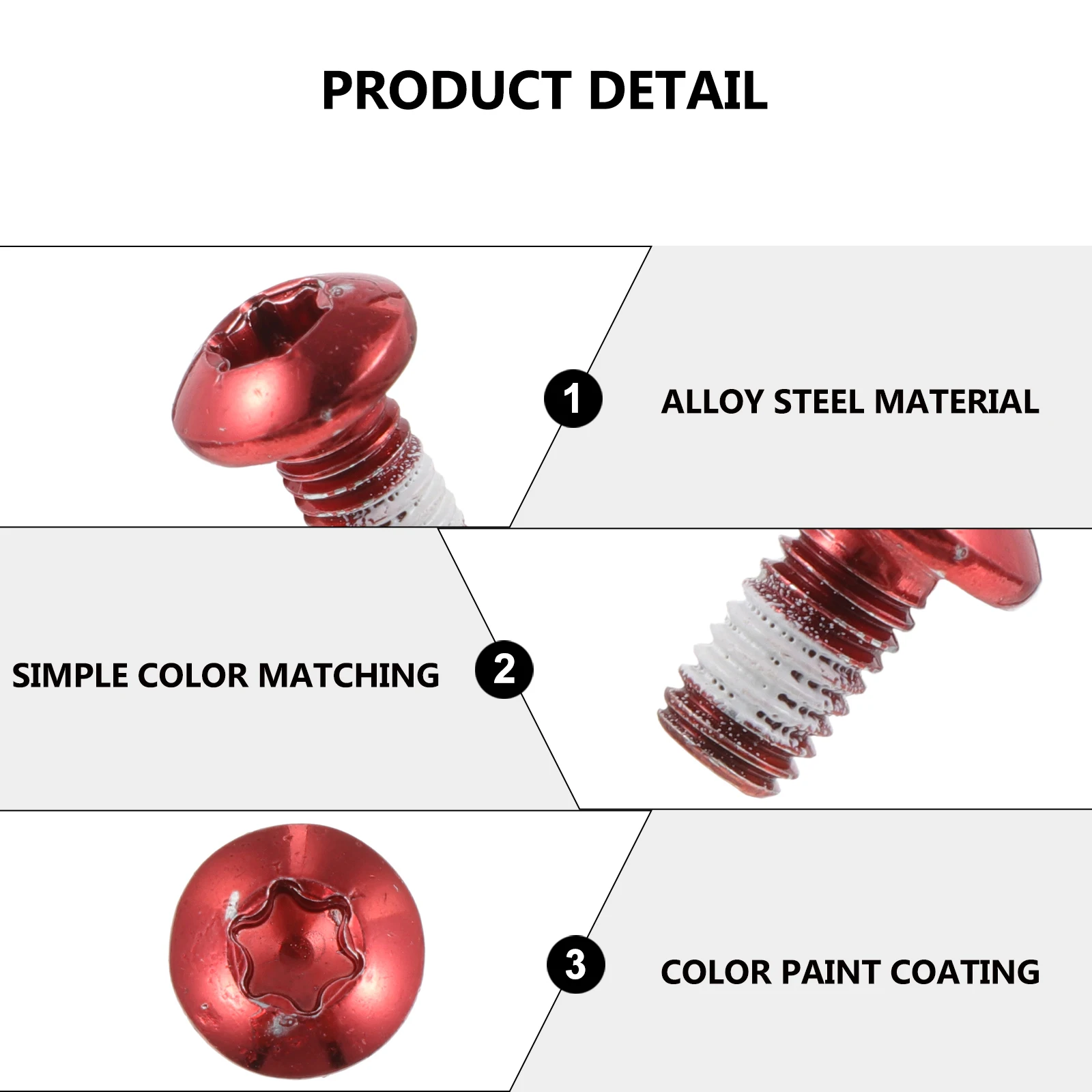 12 Bike Disc Rotor Bolts Alloy Steel Colorful Screws Durable Fixing Brake Portable Installation Cycling Accessories Not
12 Bike Disc Rotor Bolts Alloy Steel Colorful Screws Durable Fixing Brake Portable Installation Cycling Accessories Not