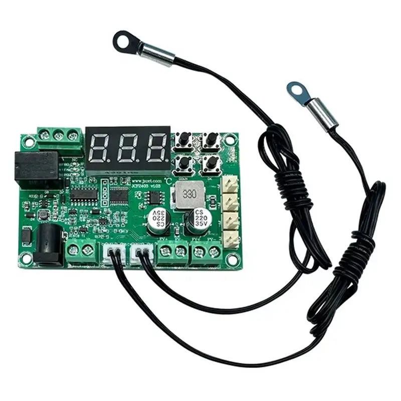 Digital Speed Regulator DC Fan 12V/24V Temperature Controlled Cooling Fan Module Computer Fan Voltage Controller New
Digital Speed Regulator DC Fan 12V/24V Temperature Controlled Cooling Fan Module Computer Fan Voltage Controller New