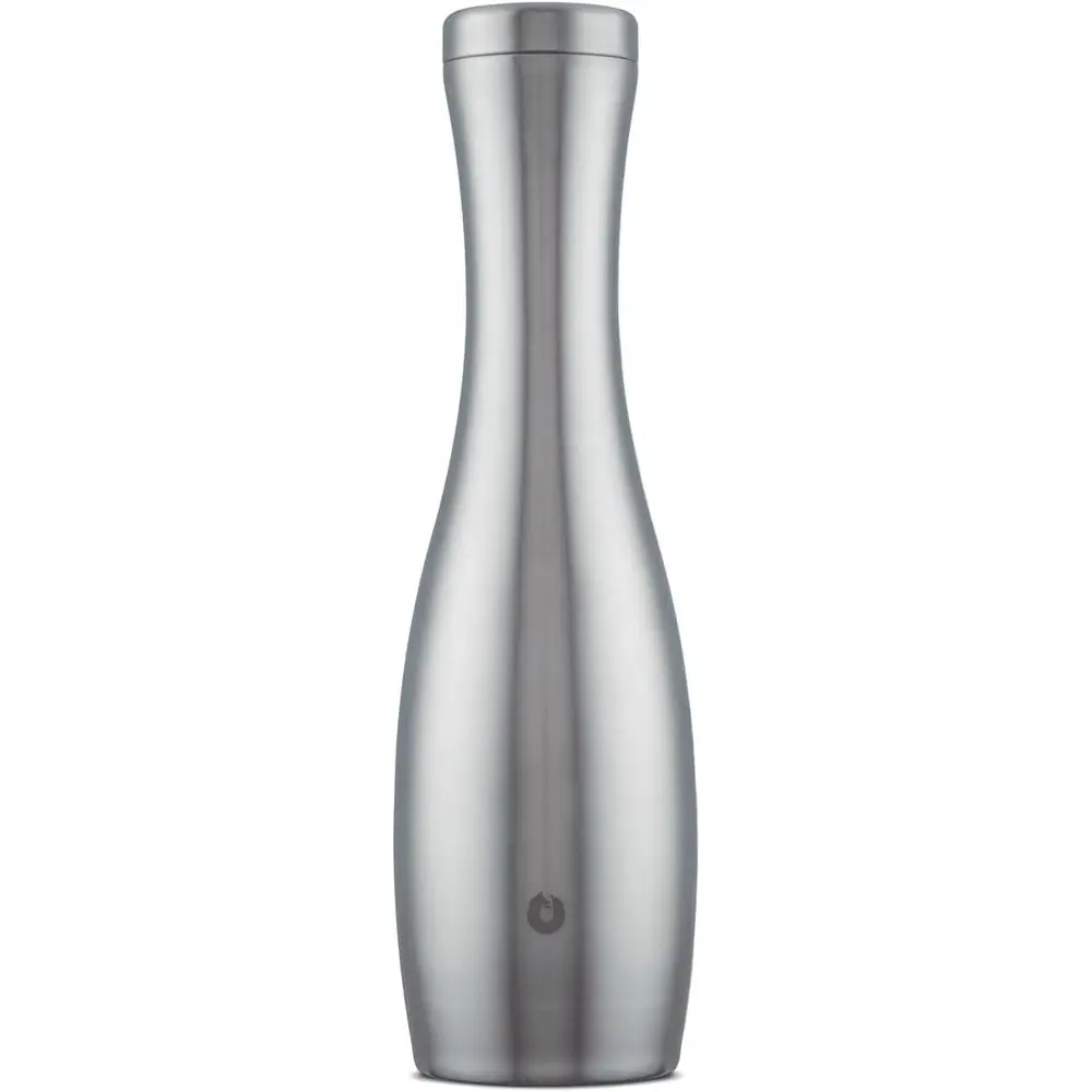 Insulated Stainless Steel Wine Carafe with Non-Slip Silicone Base, 25 Ounce Capacity
Insulated Stainless Steel Wine Carafe with Non-Slip Silicone Base, 25 Ounce Capacity