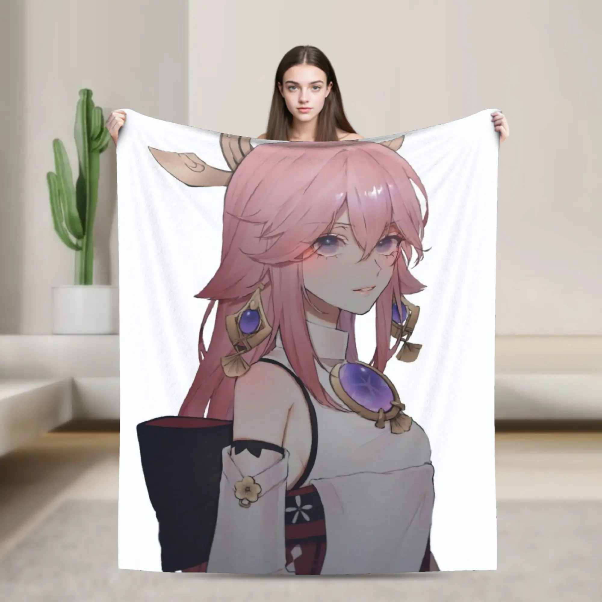 Genshin Impact вязаное одеяло флисовое одеяло Yae Miko аниме супер мягкие пледы для спальни диван спальня одеяло
Genshin Impact вязаное одеяло флисовое одеяло Yae Miko аниме супер мягкие пледы для спальни диван спальня одеяло