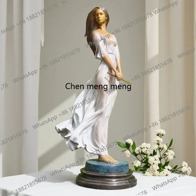 E182 70cm Beautiful Luo Li Rong Bronze Sculpture Bronze Pretty Lady Statue Famous Sexy Female Sculpture For Home Decor Large Cra
E182 70cm Beautiful Luo Li Rong Bronze Sculpture Bronze Pretty Lady Statue Famous Sexy Female Sculpture For Home Decor Large Cra
