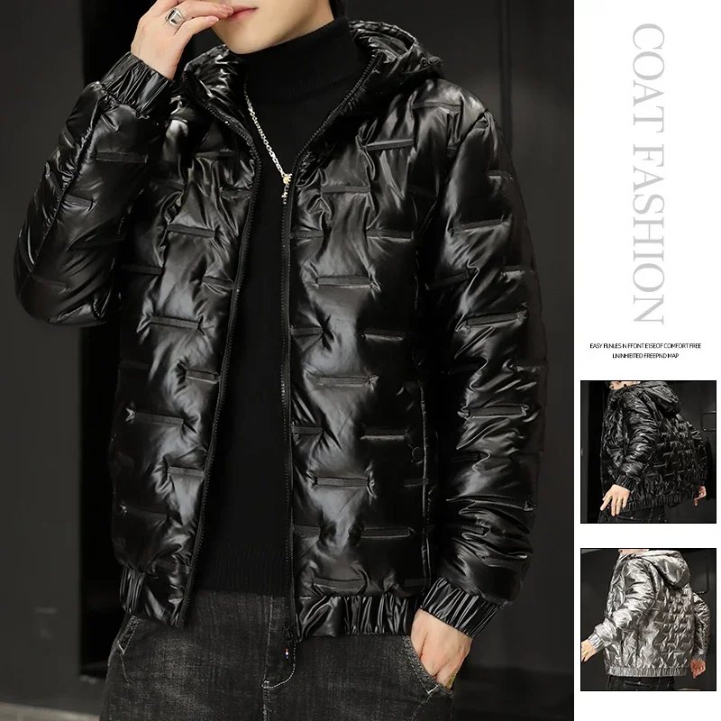Hooded Parkas Brand Winter New Men Jacket Outerwear Male Winter Casual Parkas Thickened Down Warm Solid Color Zipper Men Parkas
Hooded Parkas Brand Winter New Men Jacket Outerwear Male Winter Casual Parkas Thickened Down Warm Solid Color Zipper Men Parkas