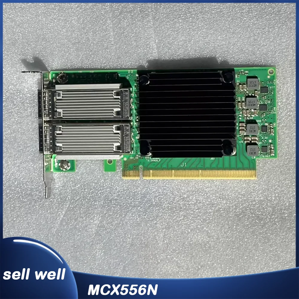 Dual-port 10-gigabit network card CX556N MCX556N
Dual-port 10-gigabit network card CX556N MCX556N