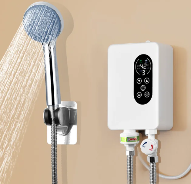 Bathroom Hotel 220V chauffee-eaux reservoir-free single point tankless electric water shower
Bathroom Hotel 220V chauffee-eaux reservoir-free single point tankless electric water shower